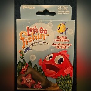 Let's Go Fishin' Card Game - NEW